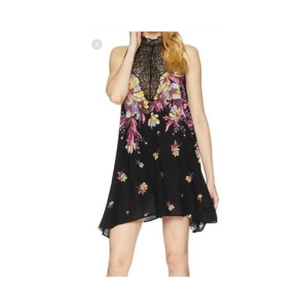 Free People Intimacy Sz S MARSHA Dress Slip Trapeze  A Line